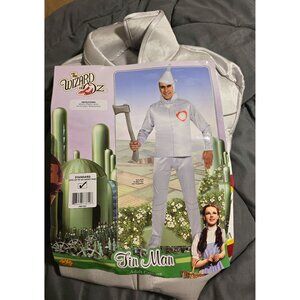 The Wizard Of Oz Tin Man Adult Costume  Fits Up To 44 Jacket Size